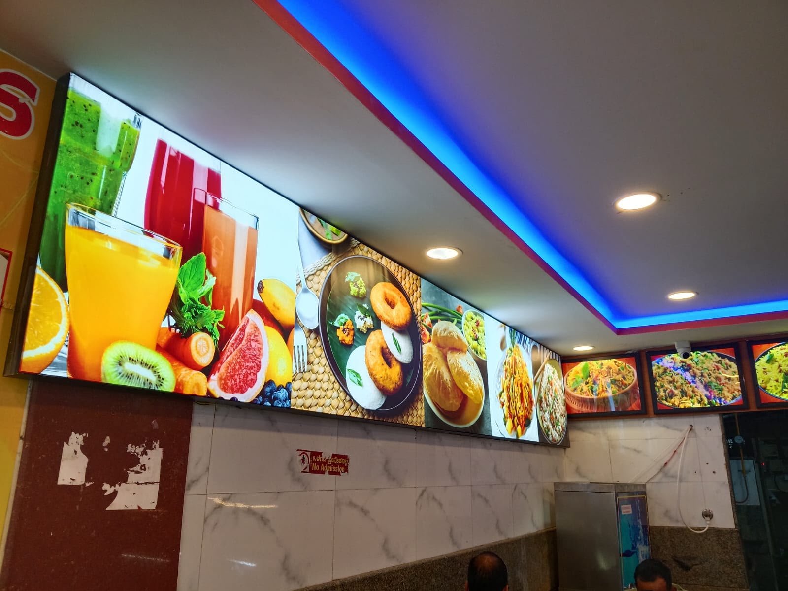 Clip on sign boards